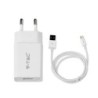 Caricatore da Viaggio con Cavo Ricarica Veloce Micro USB 3.0A