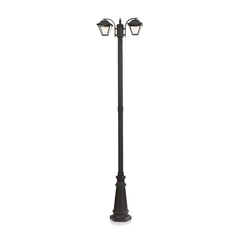 Lampione LED con Doppio Portalampada a Lanterna 2xE27