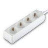 Multipresa con Cavo 1,5mt 4 Prese 10A 2P + Shuko e Spina Shuko