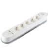 Multipresa con Cavo 3mt 5 Prese 16A con Interruttore Luminoso e 2 USB