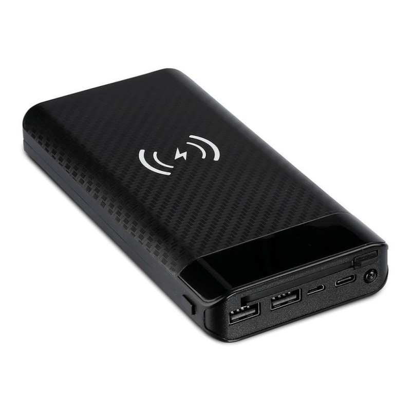 Power Bank 20.000 mAh con Ricarica Wireless e Cavo Micro USB