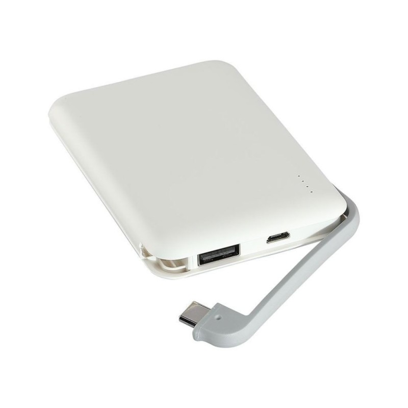 Power Bank 5.000 mAh con Display e cavo USB