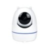 Camera di Videosorveglianza da Interno IP20 3MP FullHD con Visione Notturna a Colori Compatibile con Smart Device