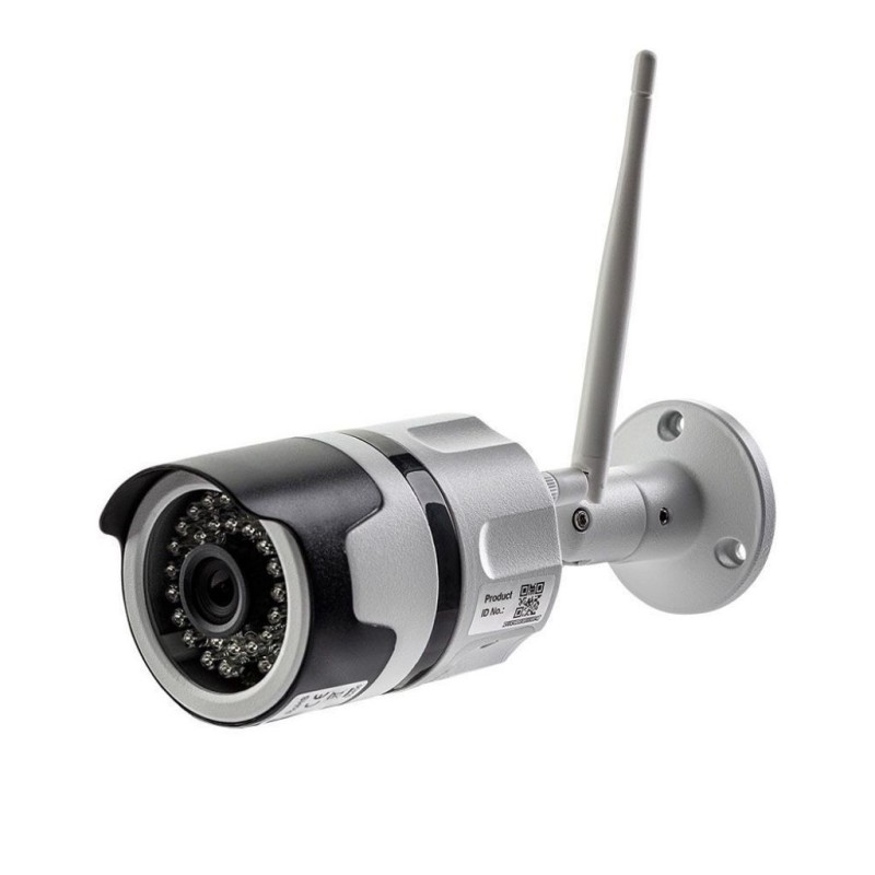 Camera di Videosorveglianza da esterno IP65 3MP FullHD con Visione Notturna a Colori Compatibile con Smart Device