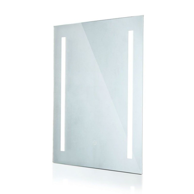 Specchio LED Rettangolare 17W con Sistema Anti-appannamento 500x390x35mm 6400K IP44