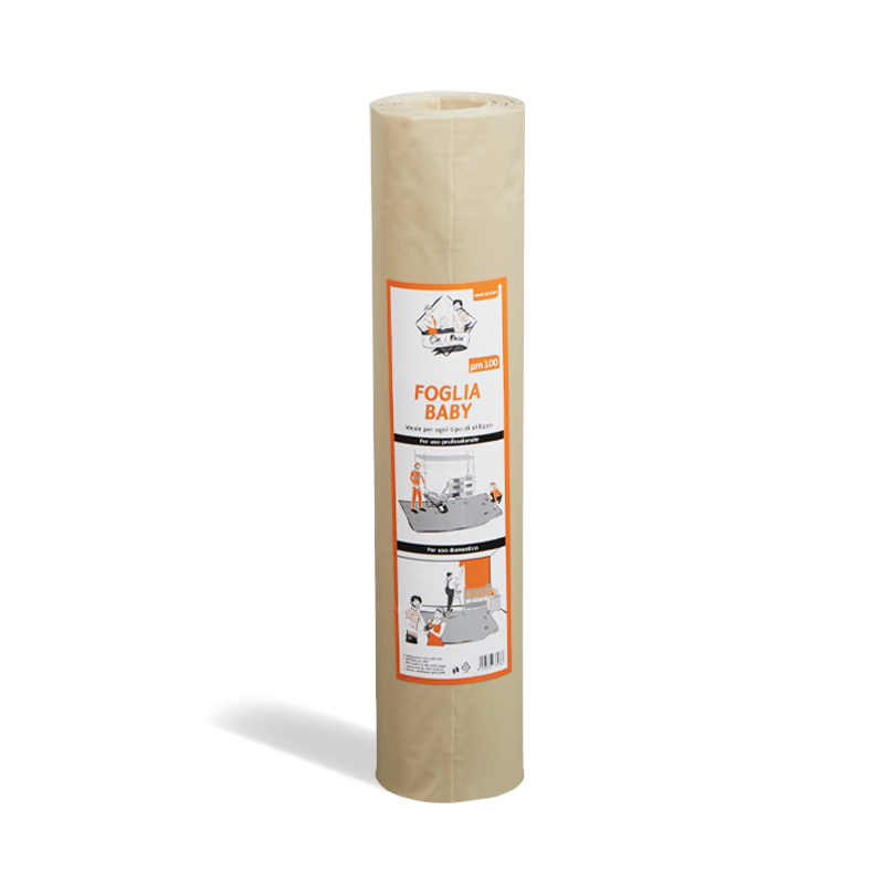 FOGLIA BABY CON ANIMA INTERNA MT 4X25 AMBRA - BOBINA DA KG 9,20 - 2 BOBINE PER SCATOLA