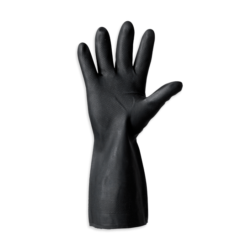 Guanto industriale in Neoprene e Lattice Black