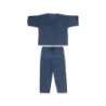 Completo casacca più pantalone in polipropilene Colore blu