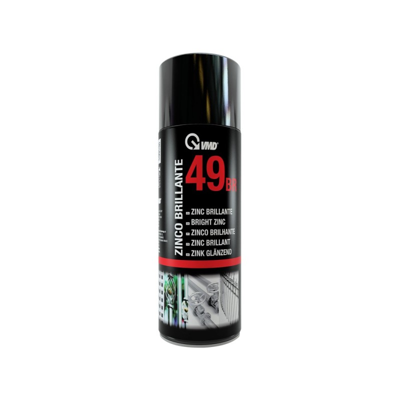 VMD 49BR ZINCO BRILLANTE  400 ML - SCATOLA DA 12 PEZZI