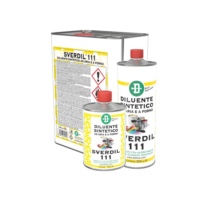 SVERDIL 111 DILUENTE SINTETICO 0,5 LITRI - SCATOLA DA 40 PEZZI