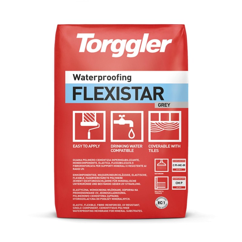 Flexistar,confezione:20 kg,colore:Grigio