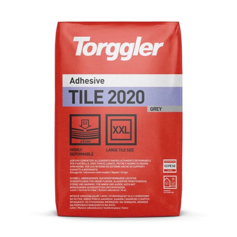 Tile 2020,confezione:15 kg,colore:Grigio