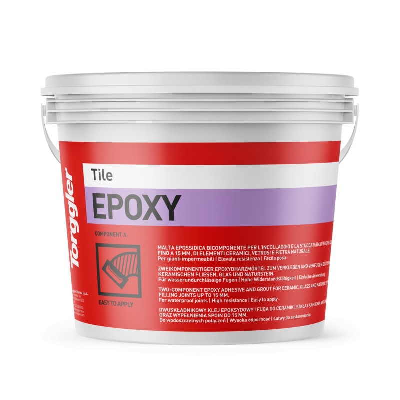Tile Epoxy,confezione:3 kg,colore:380 Castano