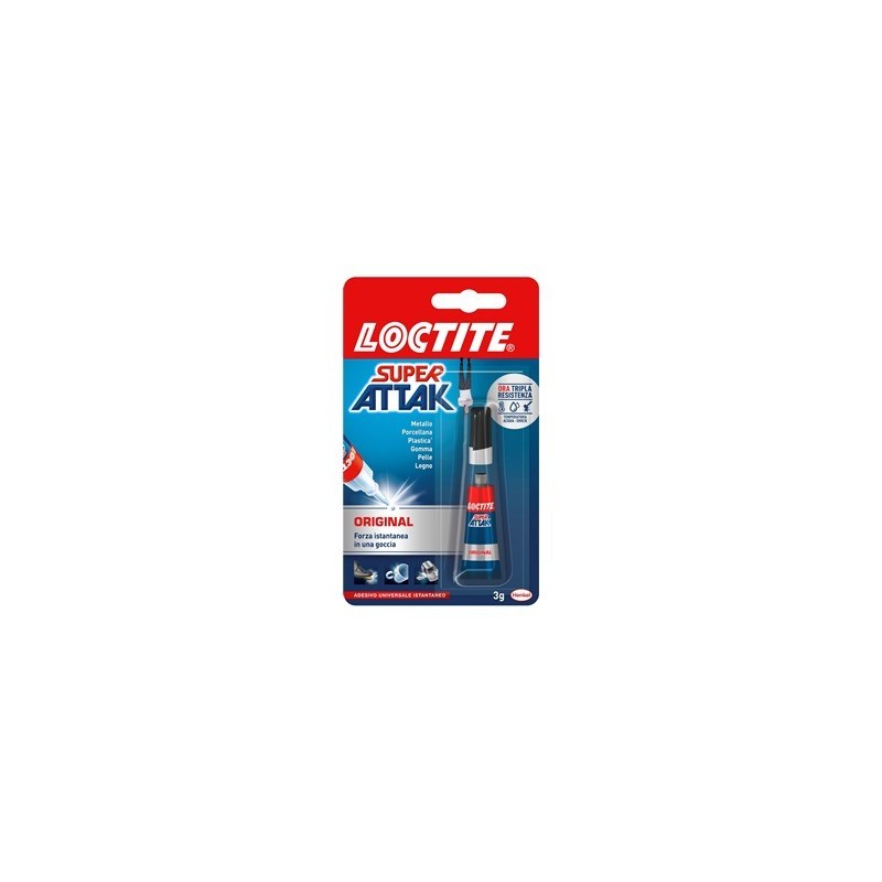LOCTITE SUPER ATTAK ORIGINAL PLUS 3g (ex 1604927)
