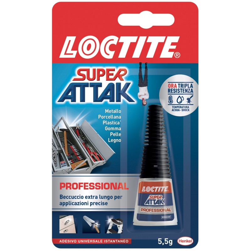 LOCTITE SUPER ATTAK PROFESSIONAL 5,5g - (ex 2048079 Precision 5g)