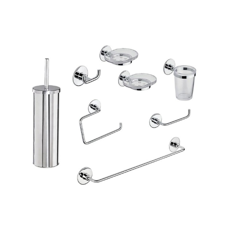 KIT WIND 8 PEZZI CROMO
