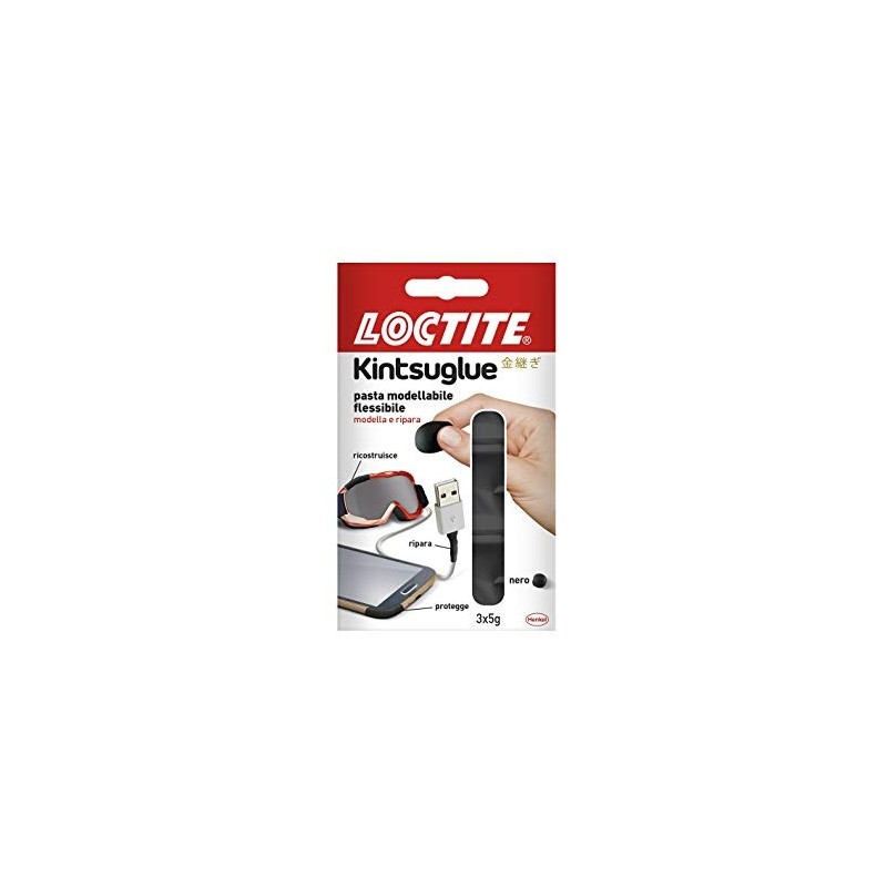 LOCTITE KINTSUGLUE 3x5g Nero - Box