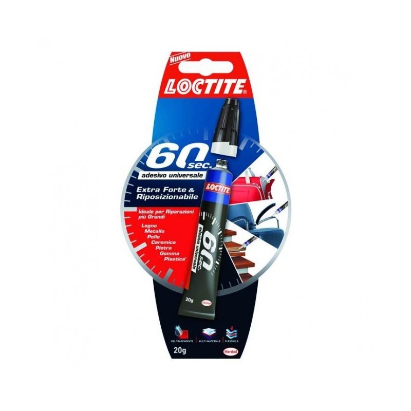 LOCTITE ADESIVO UNIVERSALE 60 sec.