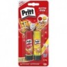 PRITT COLLA STICK GLITTERS - bl 2 pz