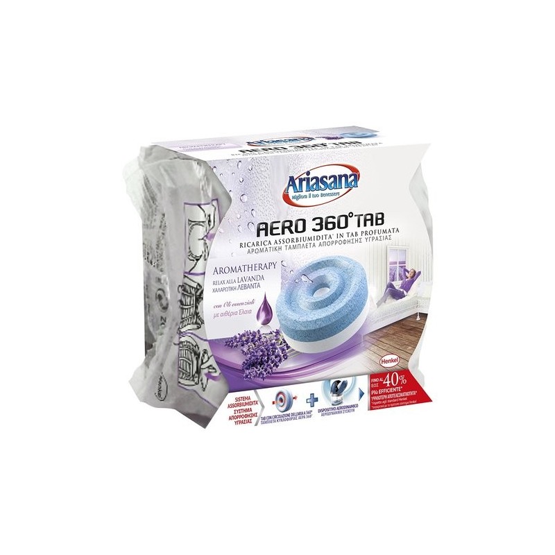 ARIASANA AERO 360 Bi-Pack TAB LAVANDA RELAXING PROMO CONVENIENZA