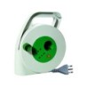 Avvolgicavo Puma 5m con 3 prese (2 Bipasso e 1 Schuko P30) e spina 16A (S17)