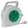Avvolgicavo Puma 15m con 4 prese Bipasso italo-tedesche P40 e spina 16A (S17)