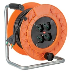 Avvolgicavo Golia 25m con 4...
