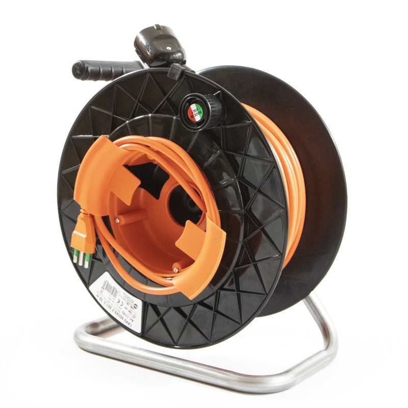 Prolunga Golia Garden 50m con 1 presa Bipasso P40 e spina 16A