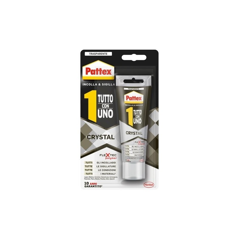 PATTEX TUTTO CON UNO Crystal Blister 90g
