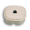 Presa telefonica da incasso con 1 plug RJ11