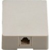 Presa telefonica da parete con 1 plug RJ11