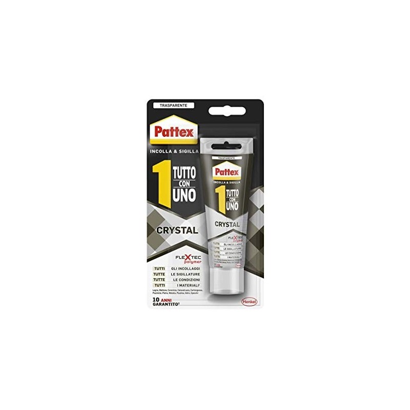 PATTEX TUTTO CON UNO Crystal Blister 90g - Strip