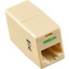 Accoppiatore lineare per due cavi con plug RJ45