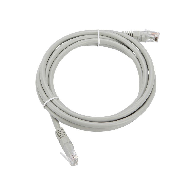 Cavo dati patch 2m RJ45 Cat. 5e UTP grigio