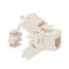 Presa dati RJ45 Cat. 6 UTP Toolless bianca