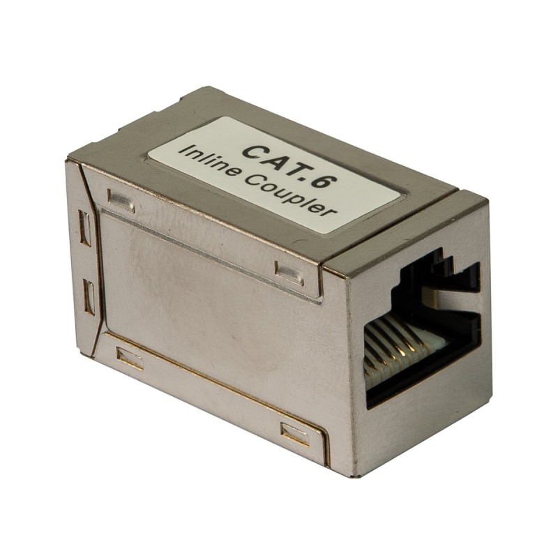 Accoppiatore lineare RJ45 Cat. 6 FTP schermato
