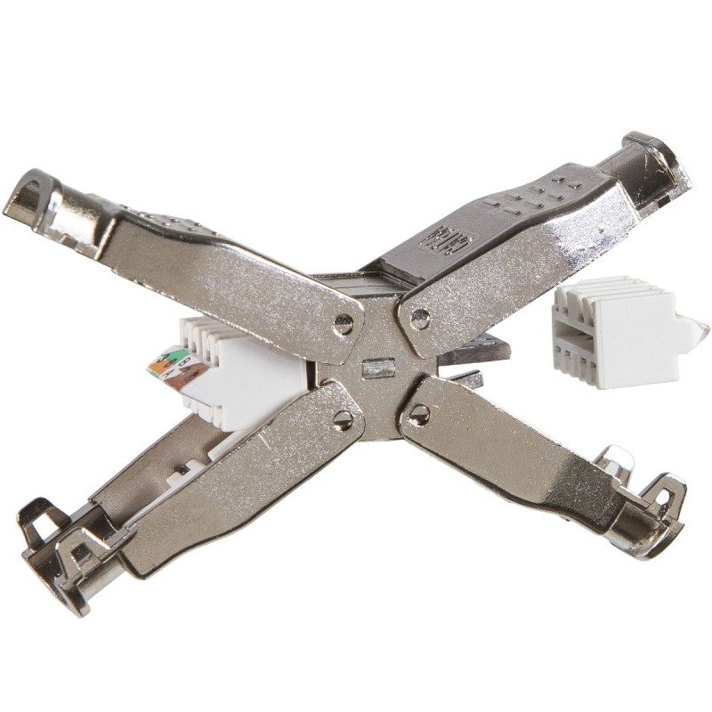 Giunto dati RJ45 Cat. 6 FTP Toolless (senza utensili)