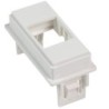Adattatore Keystone per serie Bticino Living Now bianco