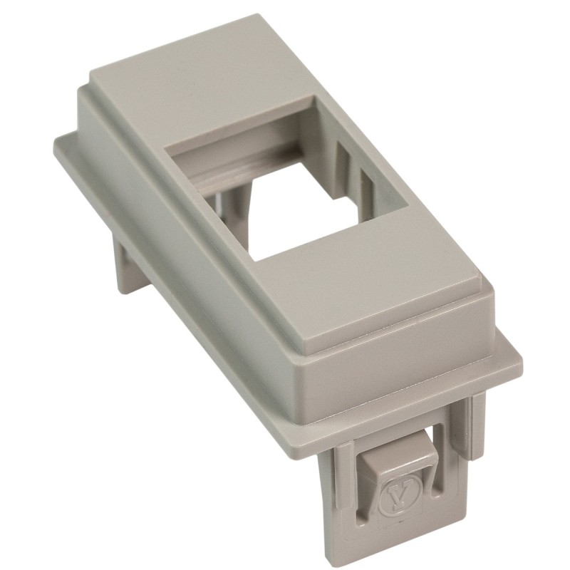 Adattatore Keystone per serie Bticino Living Now sabbia