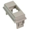 Adattatore Keystone per serie Bticino Living Now sabbia