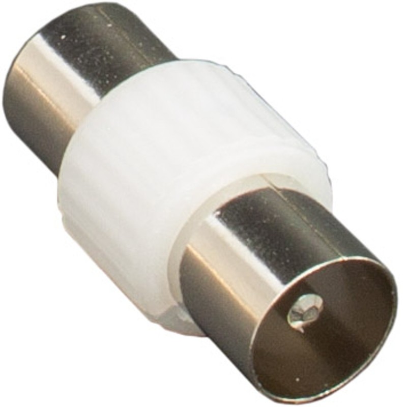 Adattatore TV maschio-maschio bianco
