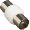Adattatore TV maschio-maschio bianco