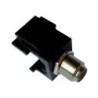 Connettore F femmina con attacco Keystone nero