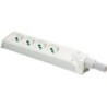Multipresa Fido Pro 4 uscite Bipasso P40 con raccordo scatola/guaina senza cavo