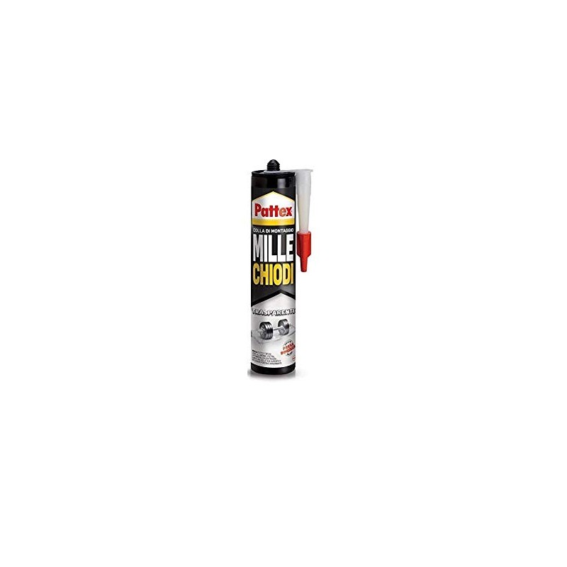 PATTEX MILLECHIODI TRASPARENTE Cartuccia 310g