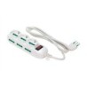 Multipresa Relife 9 uscite mix (3 P40 + 6 Bipasso) con cavo 1,5m, spina 10A e interruttore di sicurezza