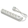 Multipresa Relife 6 uscite Bipasso P40 con cavo 1,5m, interruttore e spina 16A