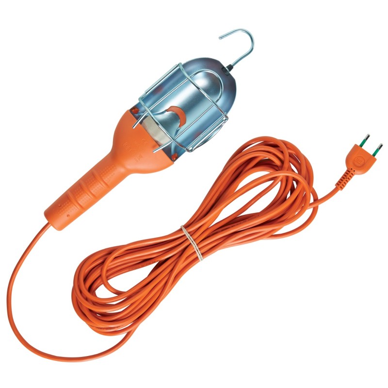 Lampada portatile Aladin con cavo 10m e spina 10A
