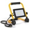 Proiettore LED 30W portatile con supporto, cavo e spina Schuko