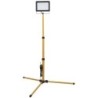 Proiettore LED 50W con supporto a treppiede, cavo e spina Schuko